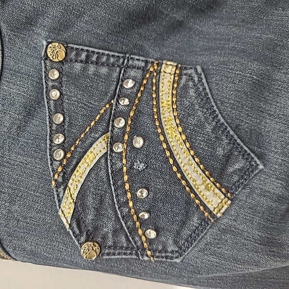 Vintage Apple Bottoms Women's Blue‎ Jeans 11/12 - Picture 11 of 15